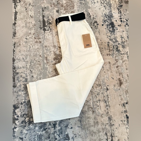 VANS Clark Womens Wide Leg Belted Pants, Size 27 - Picture 8 of 11